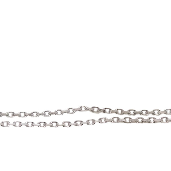 Collier pendentif en or blanc, diamants et Rubis en poire - Castafiore