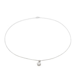Collier Pendentif en or blanc et diamant - Castafiore