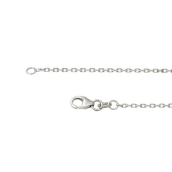 Collier pendentif en or blanc et diamants - Castafiore