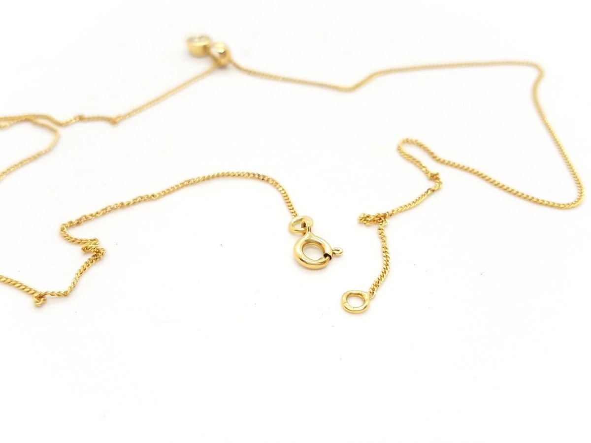 Collier Pendentif en or jaune et diamant - Castafiore