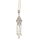 Collier Pendentif en or rose et diamants - Castafiore