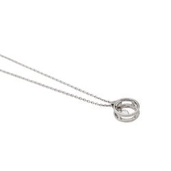 Collier Pendentif Or blanc Diamant - Castafiore