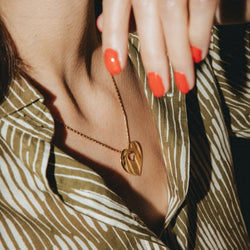 Collier Pendentif POIRAY "Coeur" en or jaune - Castafiore