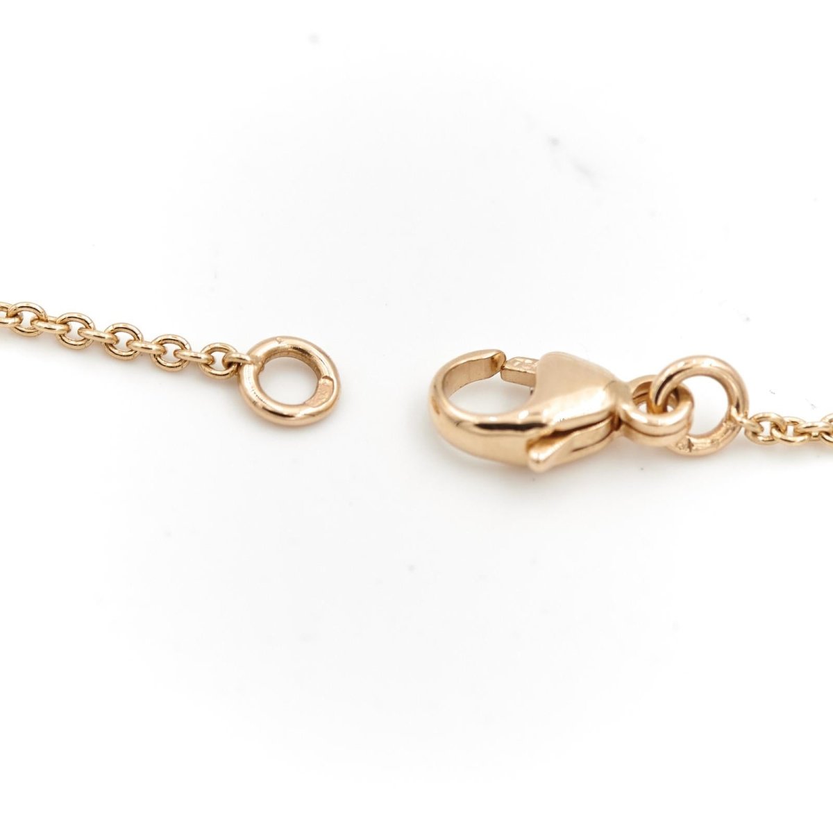 Collier Pendentif rond en or jaune et diamant - Castafiore