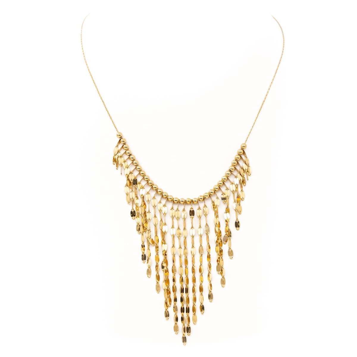 Collier Plastron en or jaune - Castafiore