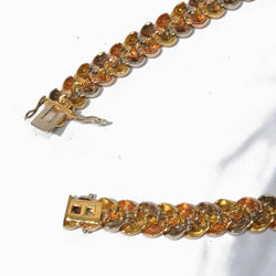 Collier Poiray 3 couleurs d'or modèle Tresse - Castafiore