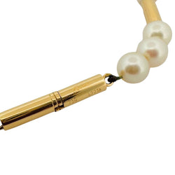 Collier POIRAY ''Roseau" en or jaune et perles - Castafiore