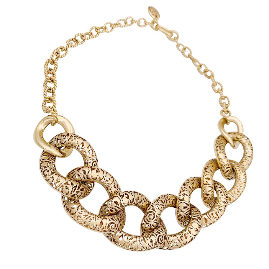 Collier POMELLATO "Arabesque" en or rose - Castafiore