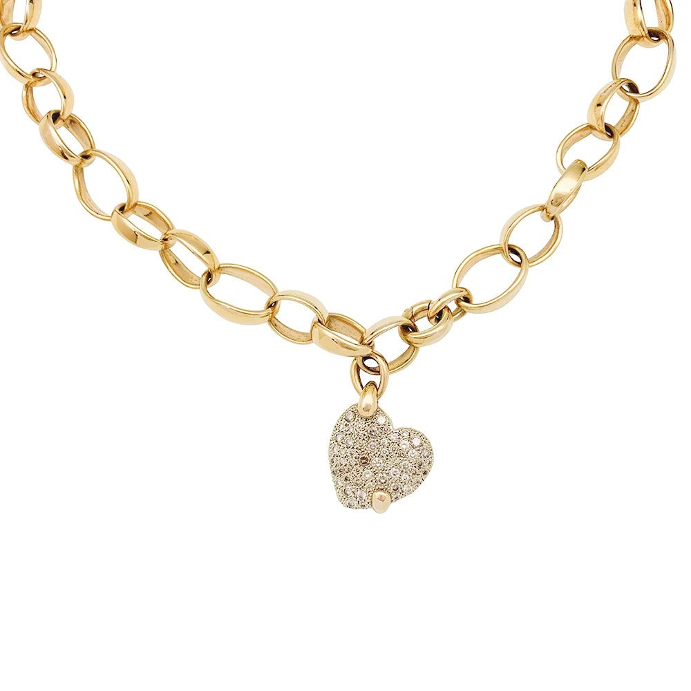 Collier POMELLATO "Sabbia" en or rose et diamants bruns - Castafiore