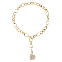 Collier POMELLATO "Sabbia" en or rose et diamants bruns - Castafiore