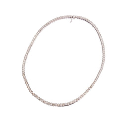 Collier Ras de cou en or blanc et diamants - Castafiore