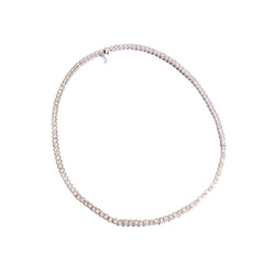 Collier Ras de cou en or blanc et diamants - Castafiore