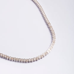 Collier Ras de cou en or blanc et diamants - Castafiore