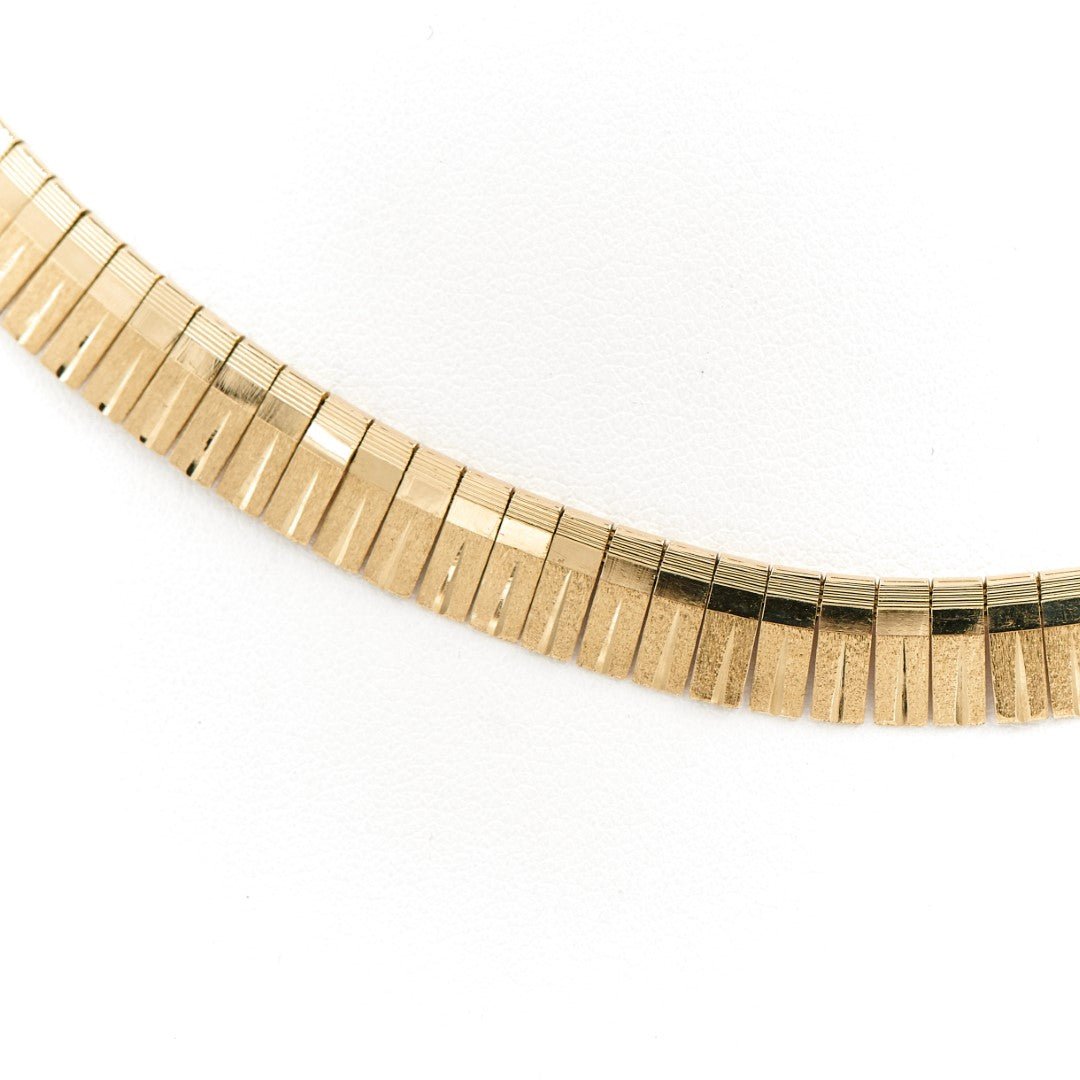 Collier Ras de cou en or jaune - Castafiore