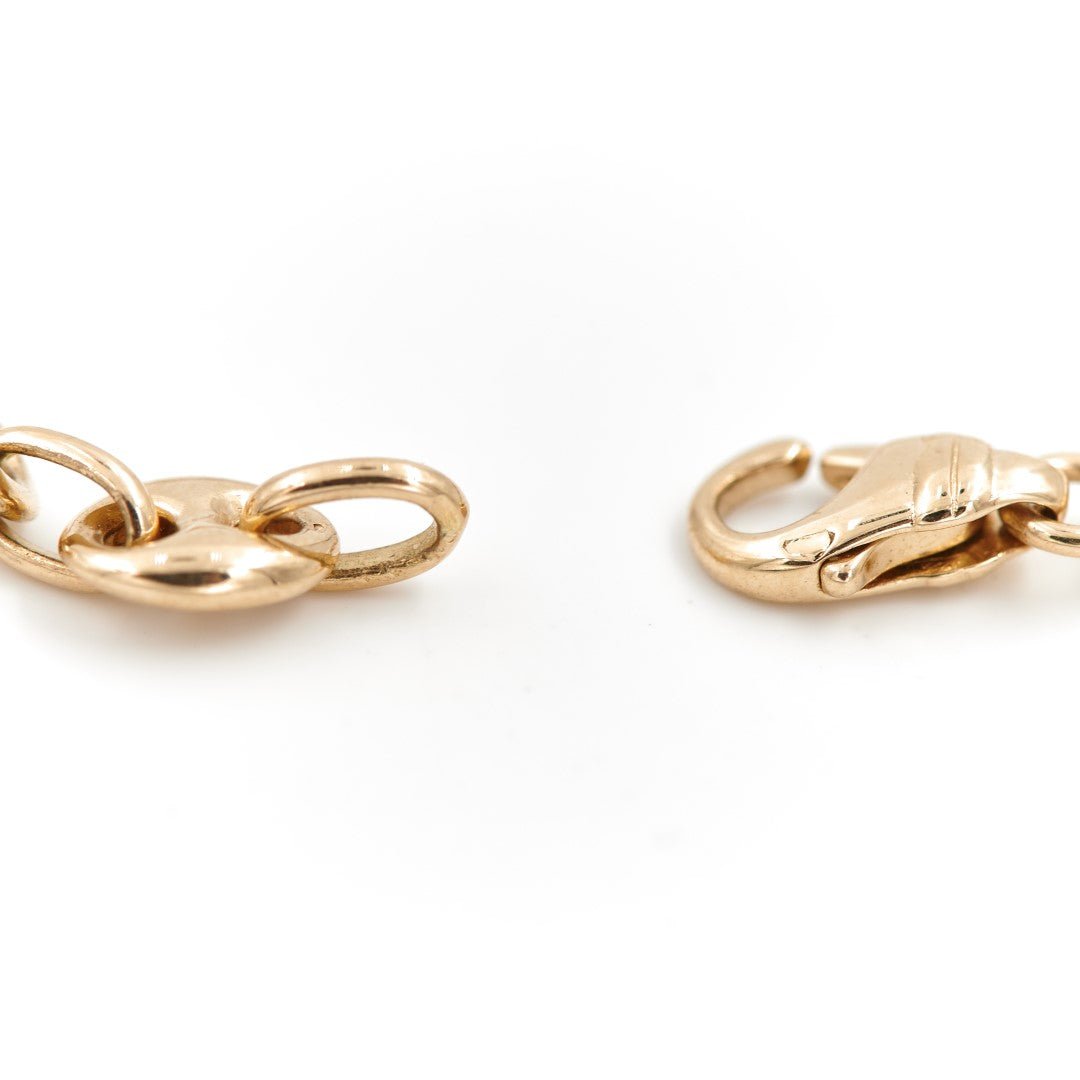 Collier Ras de cou maille en or jaune - Castafiore