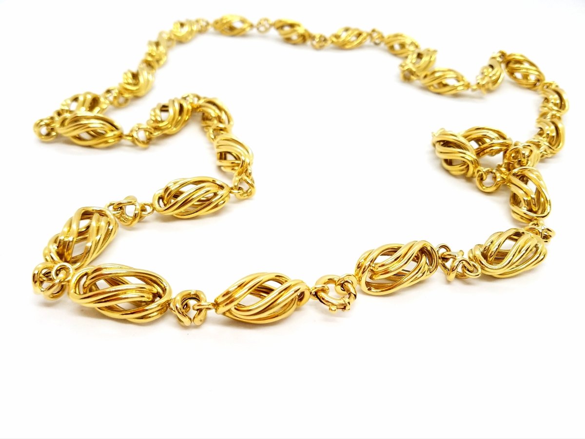 Collier Sautoir en or jaune - Castafiore