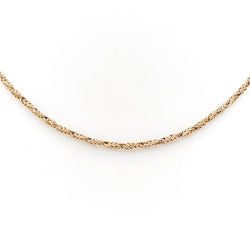 Collier Sautoir maille torsadée en or jaune - Castafiore