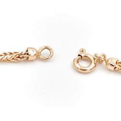 Collier Sautoir maille torsadée en or jaune - Castafiore