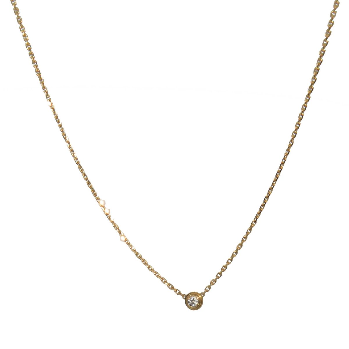 Collier signée de la maison Cartier collection diamant léger - Castafiore