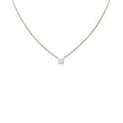Collier solitaire diamant - Castafiore
