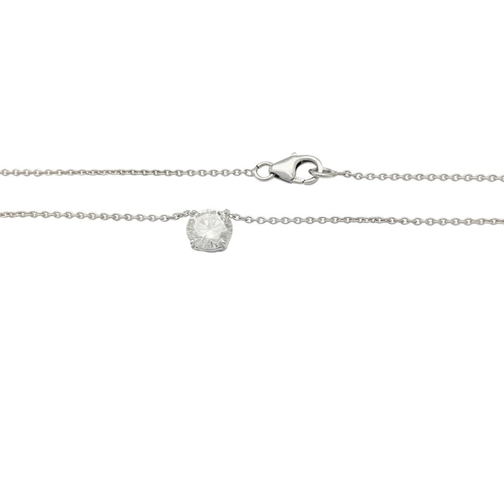 Collier solitaire diamant - Castafiore