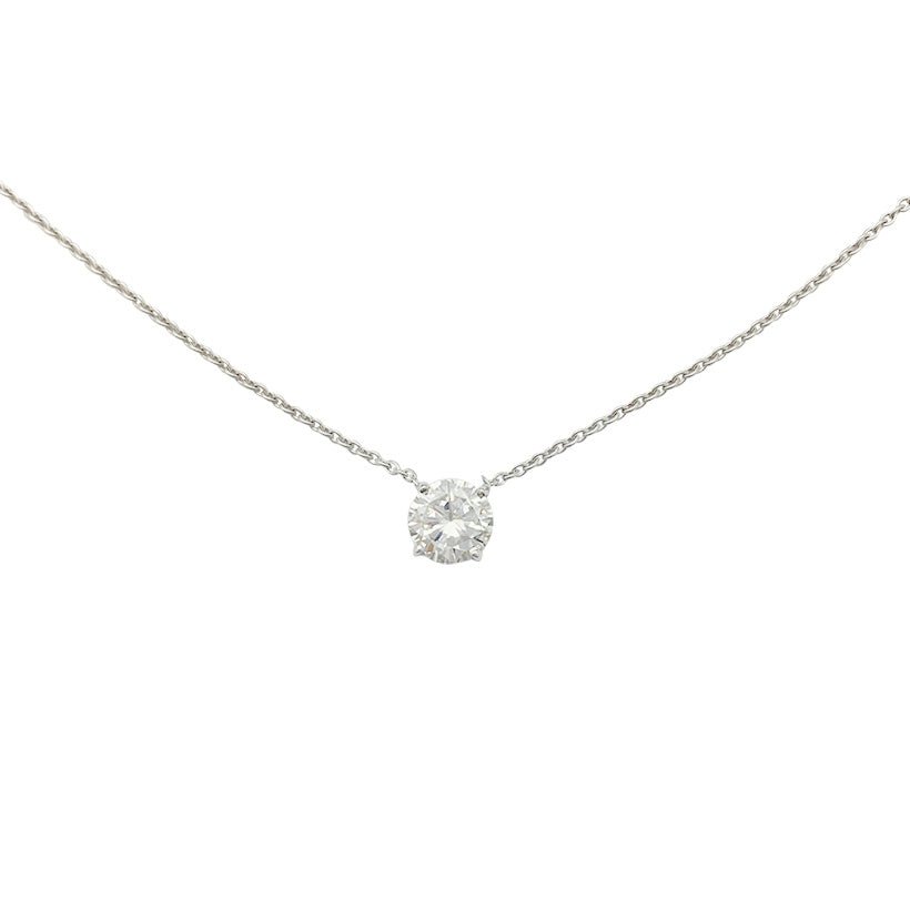 Collier solitaire diamant - Castafiore