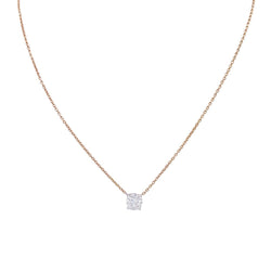 Collier solitaire diamant - Castafiore