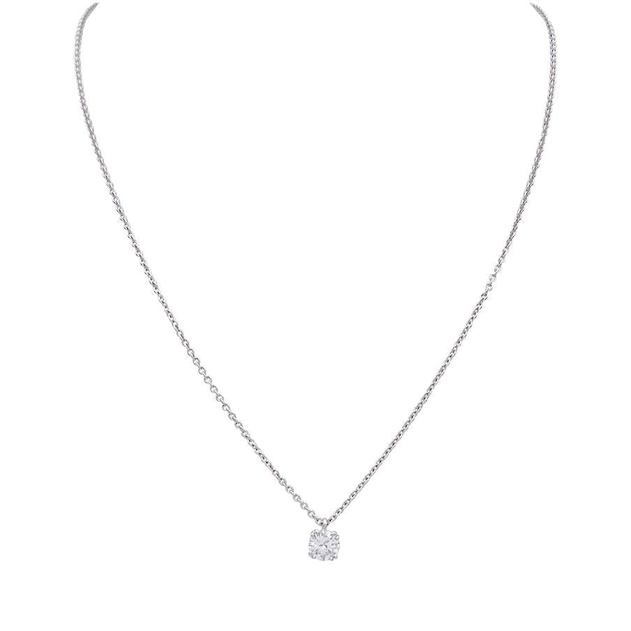 Collier solitaire diamant - Castafiore