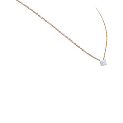 Collier solitaire diamant - Castafiore