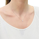 Collier solitaire diamant - Castafiore