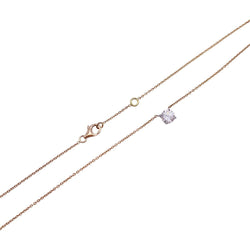 Collier solitaire diamant - Castafiore