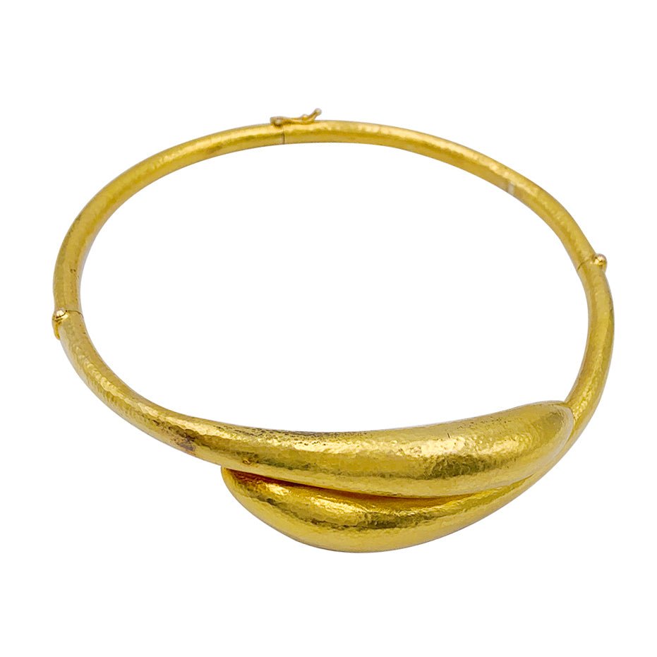 Collier Torque LALAOUNIS en or jaune - Castafiore