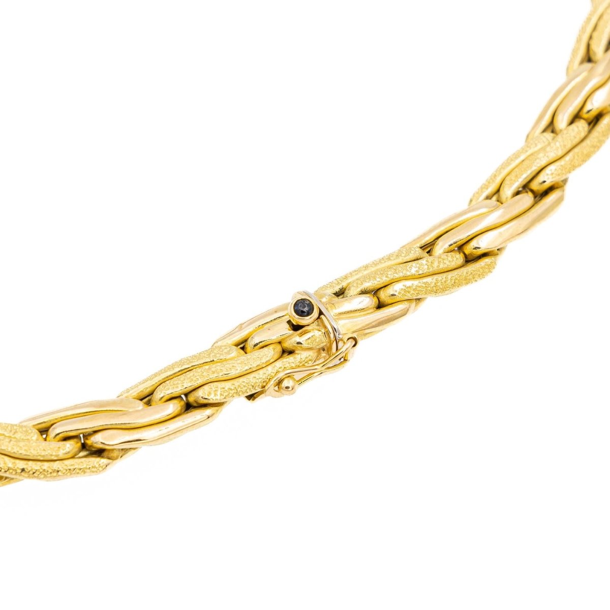 Collier Torsadé Or jaune - Castafiore