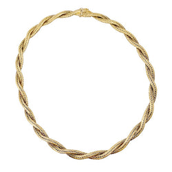 Collier vintage Mellerio dits Meller, or jaune. - Castafiore