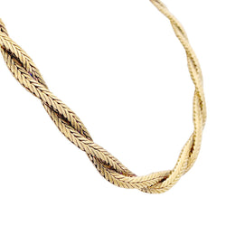 Collier vintage Mellerio dits Meller, or jaune. - Castafiore