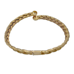 Collier vintage or jaune et diamants - Castafiore