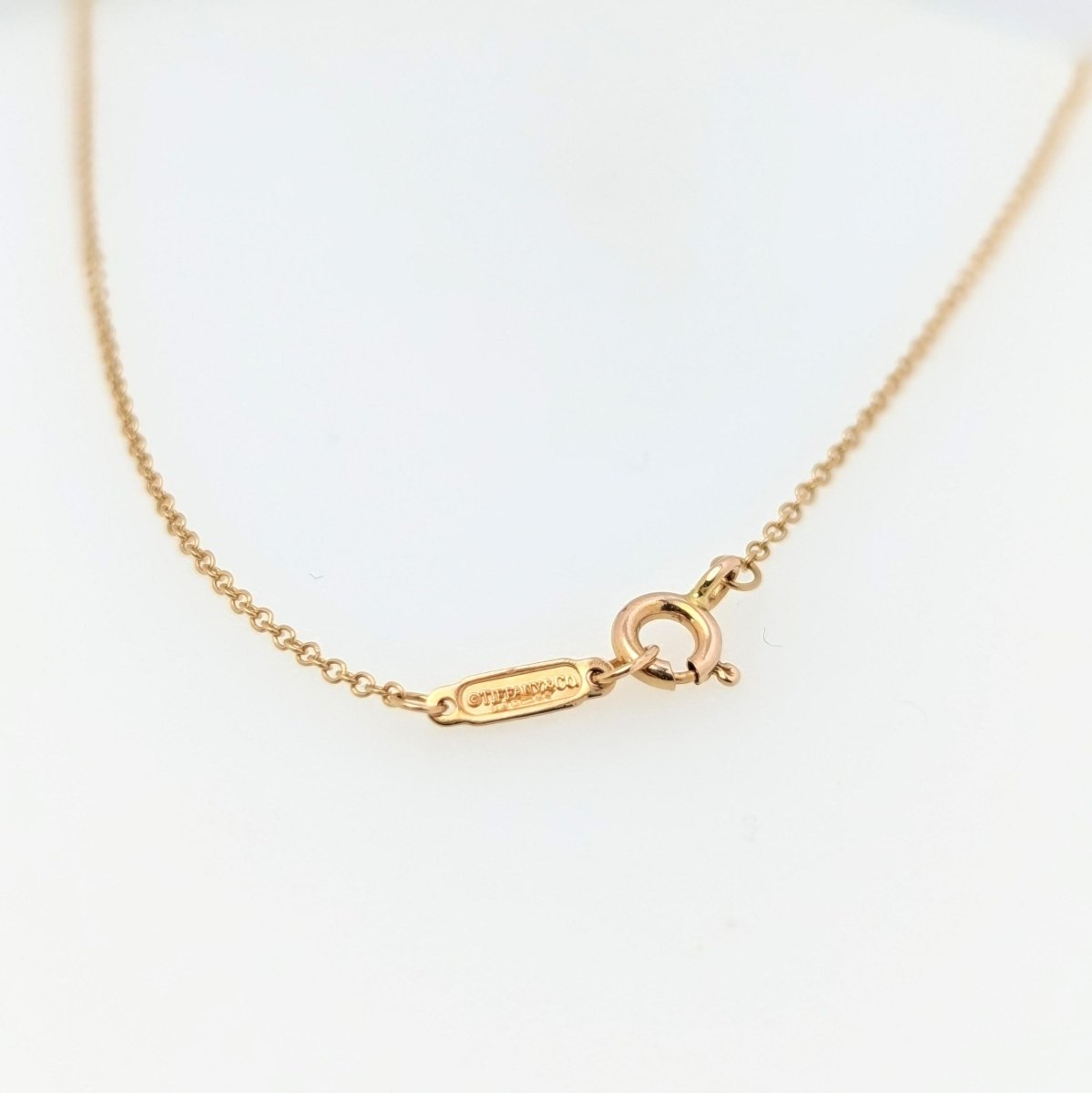 Colliers cœur Tiffany&co en or jaune - Castafiore