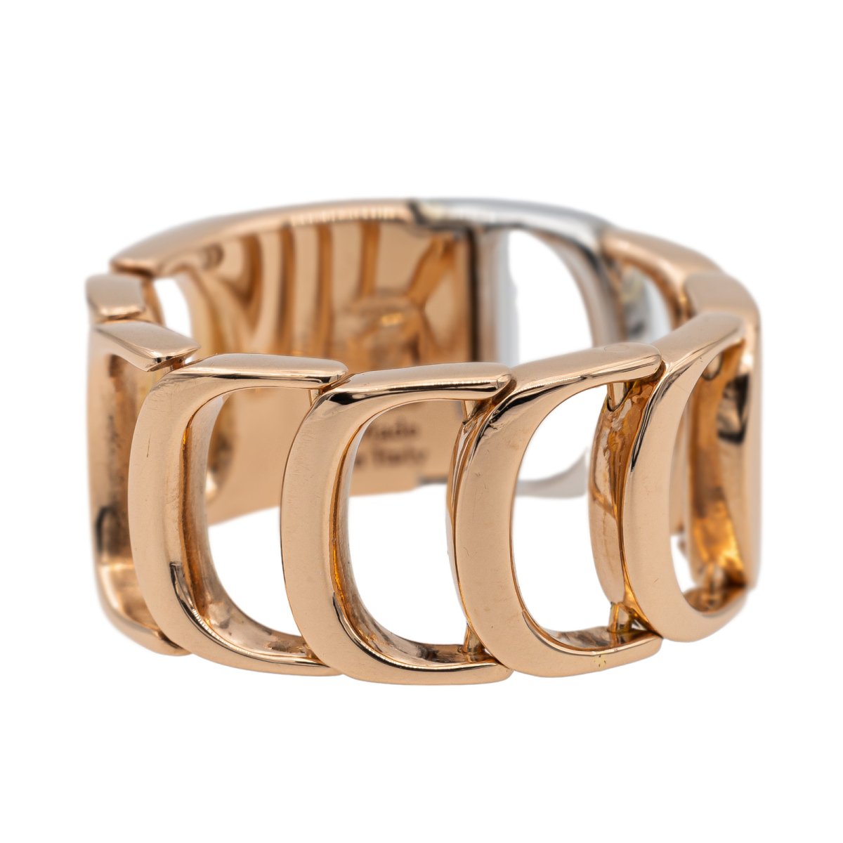 Damiani Bague Or rose Diamant - Castafiore