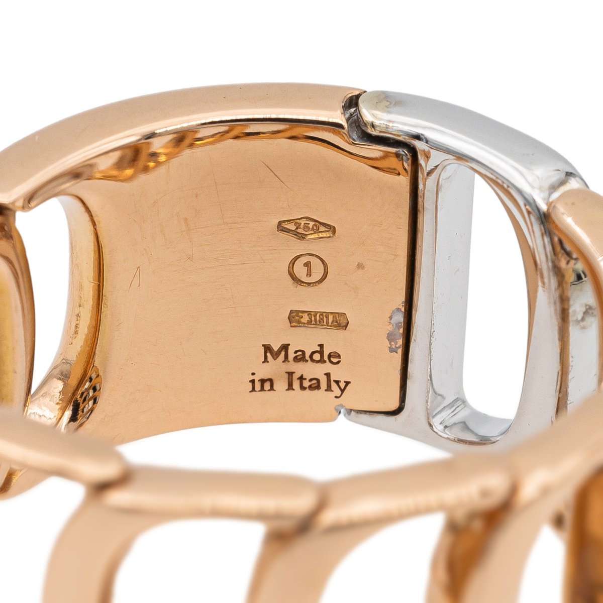 Damiani Bague Or rose Diamant - Castafiore