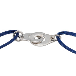 Dinh Van Bracelet Cordon Menottes Or blanc - Castafiore