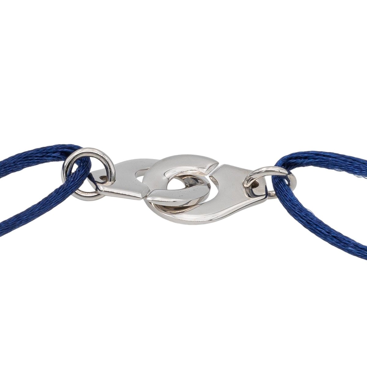 Dinh Van Bracelet Cordon Menottes Or blanc - Castafiore