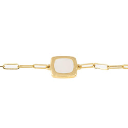 Dinh Van Bracelet Impression Or jaune Nacre - Castafiore