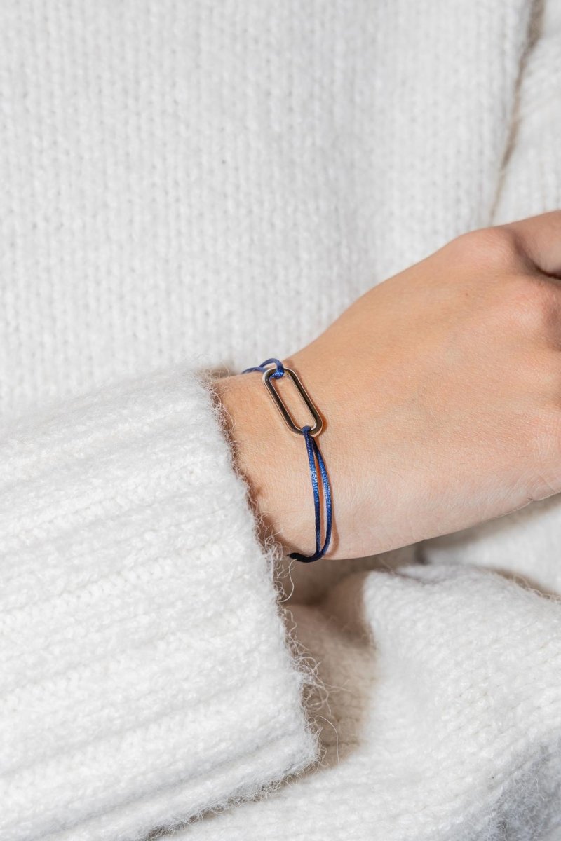 Dinh Van Bracelet Maillon L Or blanc - Castafiore