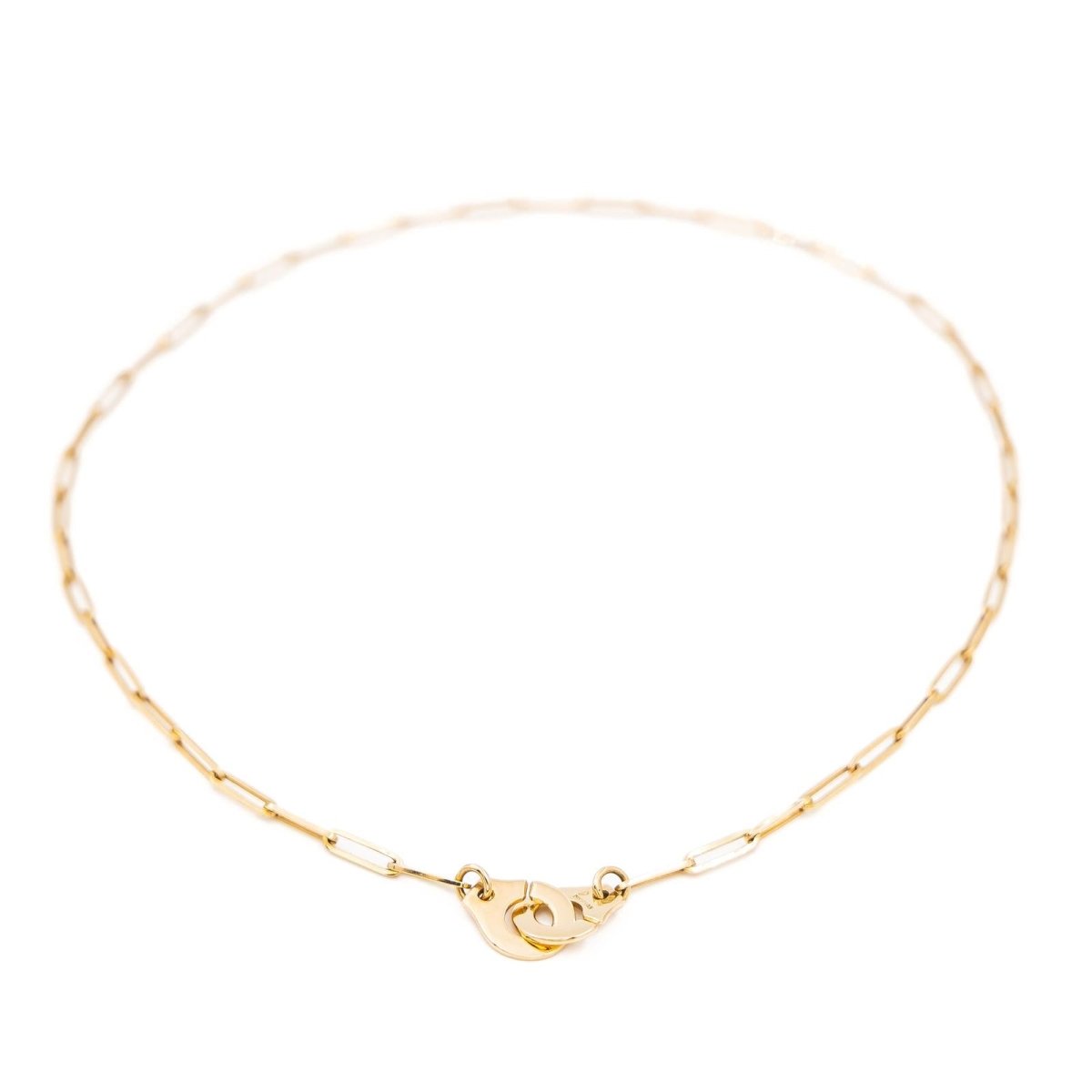 Dinh Van Collier Menottes R10 Or jaune - Castafiore