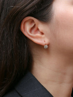 Dormeuses en or et diamants taille ancienne - Castafiore