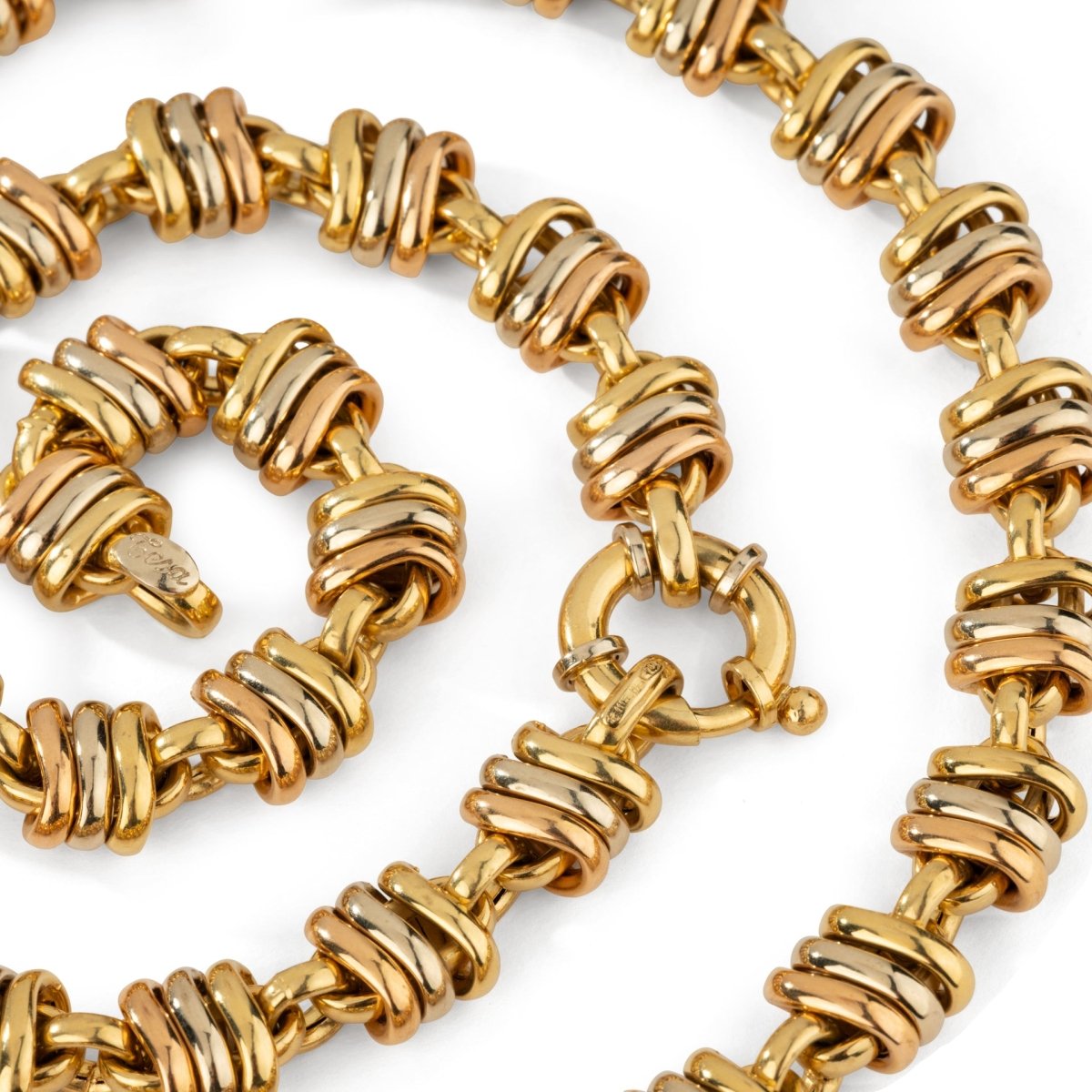 Ensemble Collier-Bracelet TESA en or jaune - Castafiore