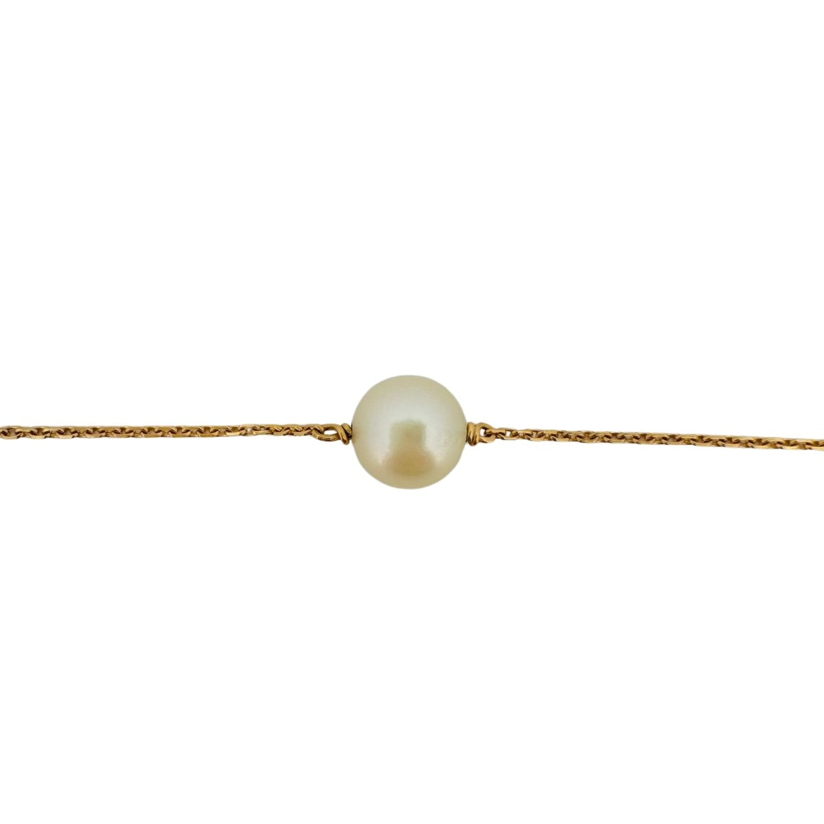 Ensemble de 7 bracelets en or jaune et perle - Castafiore