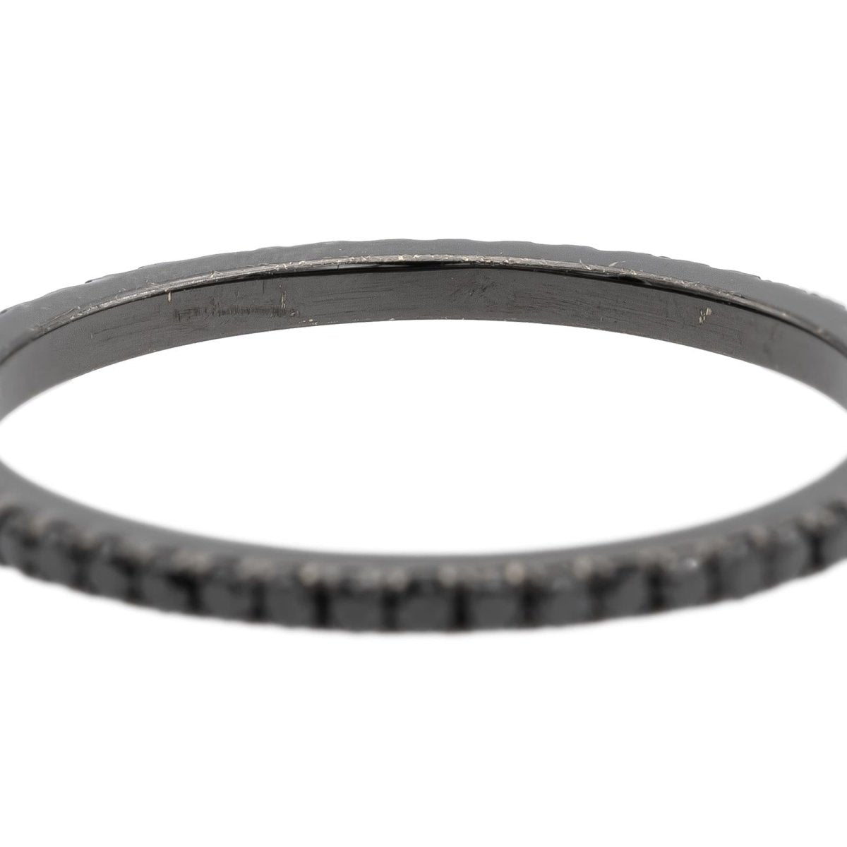 Etername Bague Pure Or noir Diamant - Castafiore