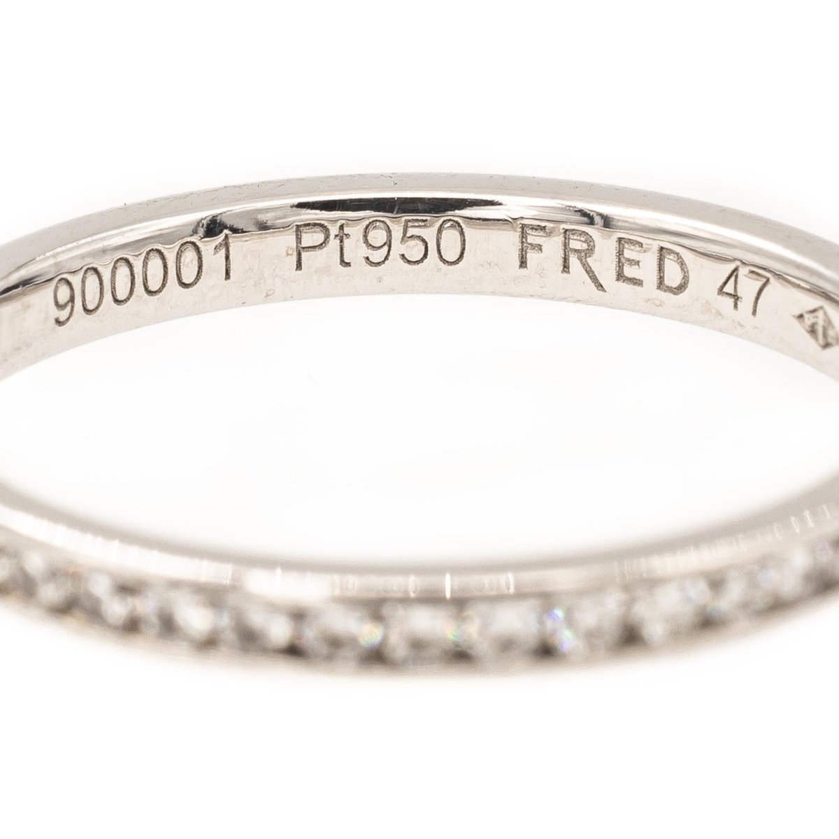 Fred Bague Alliance For Love Platine Diamant - Castafiore