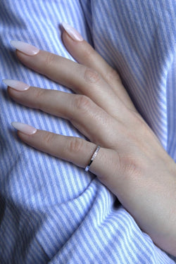 Fred Bague Alliance For Love Platine Diamant - Castafiore